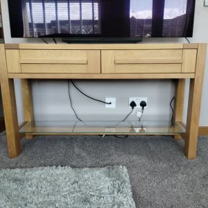 M&S Sonoma oak console - Image 4