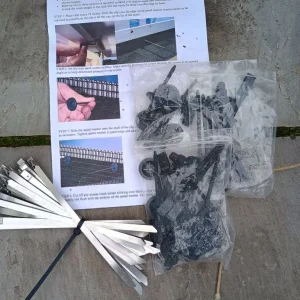 Wire Netting for Solar Panels