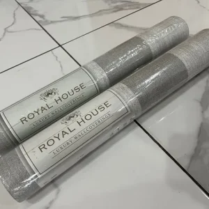 Wallpapers rolls grey stripes x3