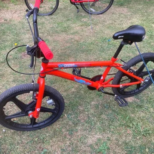 Kids bmx bike with mag wheels
