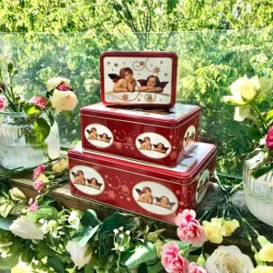 3 cherub storage tins - Image 3