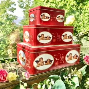 3 cherub storage tins - Image 4