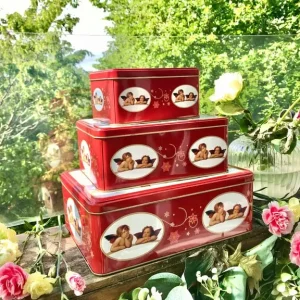 3 cherub storage tins - Image 6