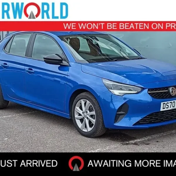 2020 Vauxhall Corsa 1.2 SE Hatchback Manual