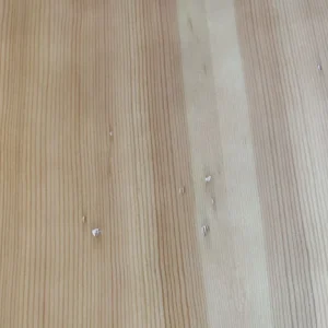 Rectangular pine dining table and 5 chairs - Image 4