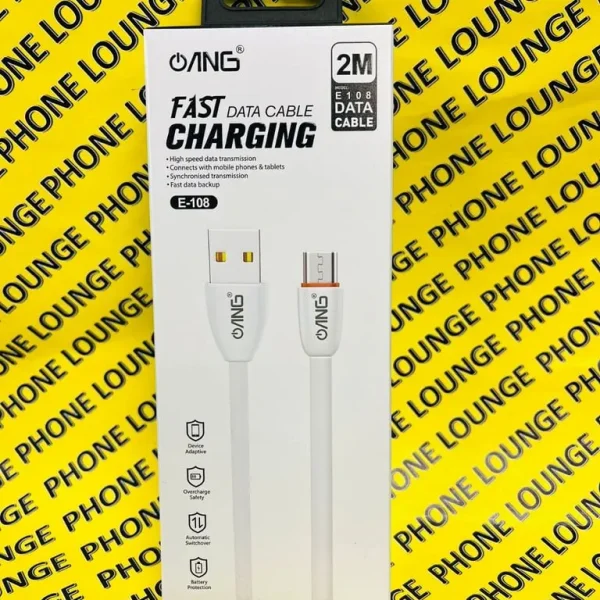 ANG Fast Charging Micro USB Cable 2m