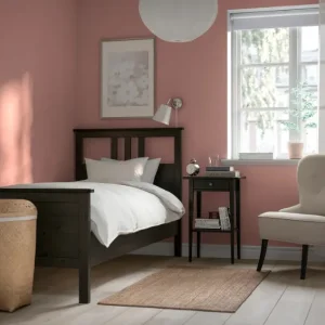 IKEA Hemnes single bed with mattress and slats - Image 3