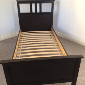 IKEA Hemnes single bed with mattress and slats - Image 4