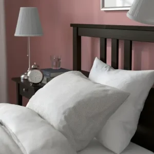 IKEA Hemnes single bed with mattress and slats - Image 6