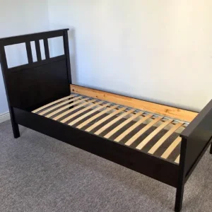 IKEA Hemnes single bed with mattress and slats
