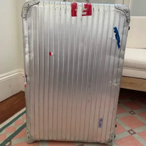 RIMOWA Large Aluminium Suitcase Used