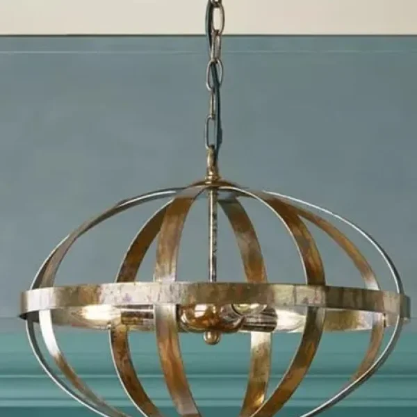 John Lewis ‘Dar’ Mottled Copper Ceiling Light