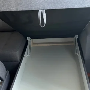 Grey 3 seater sofa - Image 7