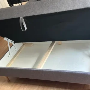 Grey 3 seater sofa - Image 8