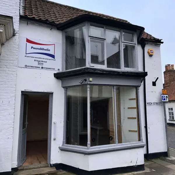 Retail shop on High Street – ground floor, circa 50 sq m
