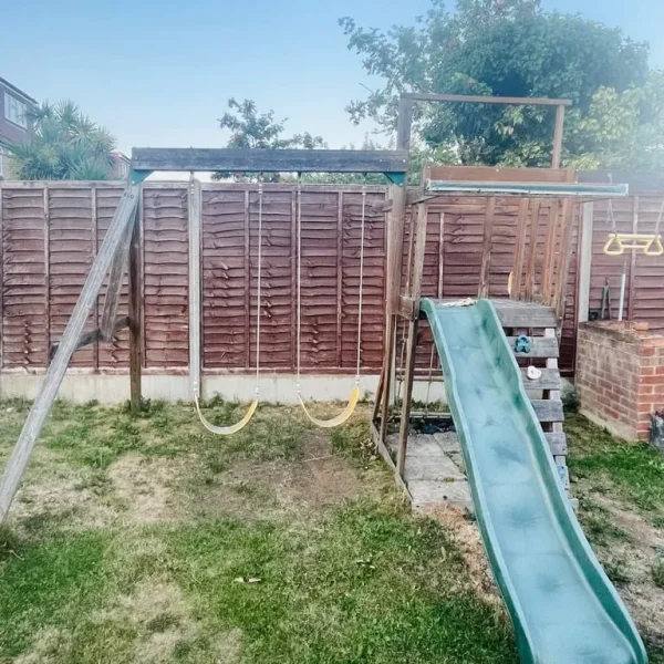 Wooden swing seat