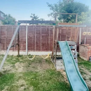 Wooden swing seat