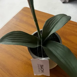 Synthetic orchid with white flowers - Image 3