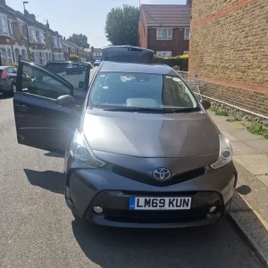2019 Toyota Prius+ MPV, 1.8L Hybrid, 7 Seats, Grey - Image 2