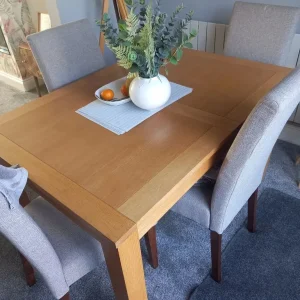 Dining table and 4 chairs