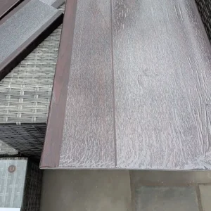 Brown rosewood soffit and fascia pieces - Image 5