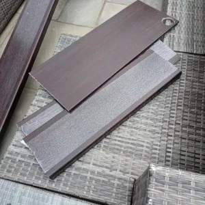 Brown rosewood soffit and fascia pieces - Image 6