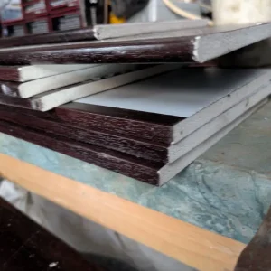 Brown rosewood soffit and fascia pieces