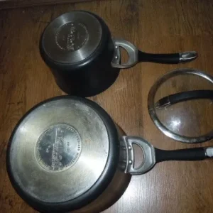 2 Circulon Pots and Frying Pan - Image 2