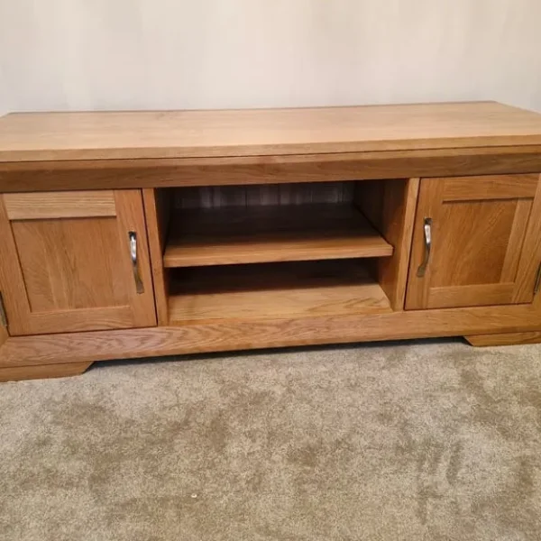 Oak TV unit
