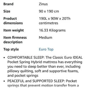 Single mattress - Image 3