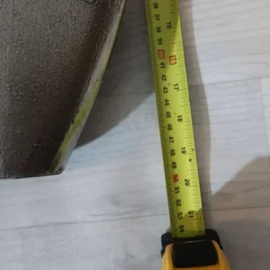 Silver Hammered Metal Vase with Textured Finish - Image 7