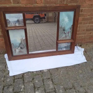 J.W. Gozzard prints set in overmantel - Image 6