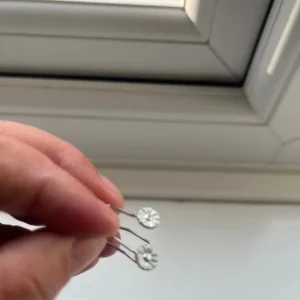 Georg Jensen daisy drop earrings - Image 3