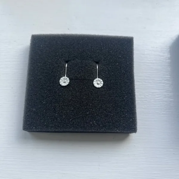Georg Jensen daisy drop earrings