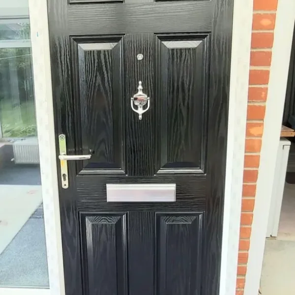 Black Composite Door