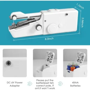 Auqatur Sewing Machine, Cordless Handheld Mini Sewing Machine - Image 3