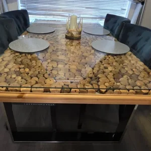 Barker and Stonehouse Caspian Dining Table - Image 3