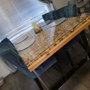 Barker and Stonehouse Caspian Dining Table - Image 5