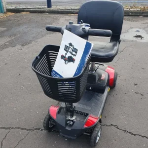 Gogo folding mobility scooter with new batteries fitted - Image 2