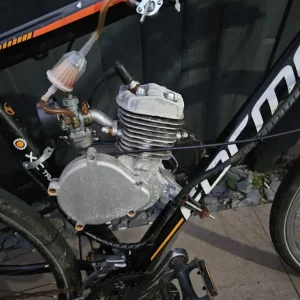 Electric bike with petrol engine - Image 4