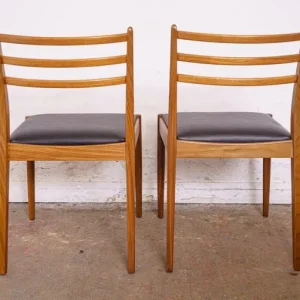 2 G Plan mid-century teak dining chairs - Image 3