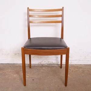 2 G Plan mid-century teak dining chairs - Image 4