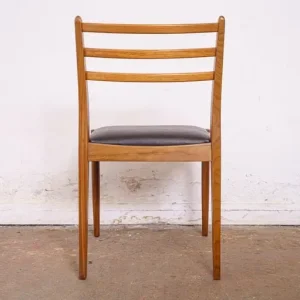 2 G Plan mid-century teak dining chairs - Image 6