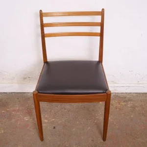 2 G Plan mid-century teak dining chairs - Image 7
