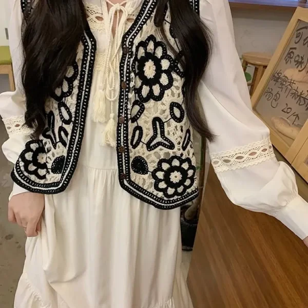 Embroidered Blouse Jacket