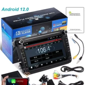 Android 12 Carplay 8" For VW Golf MK5 Polo Passat Jetta Car Stereo Radio GPS Nav