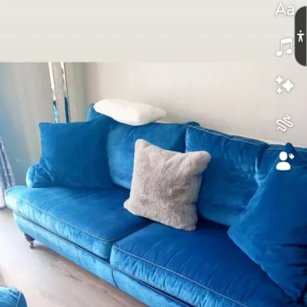 3 seater sofa and chair 💺