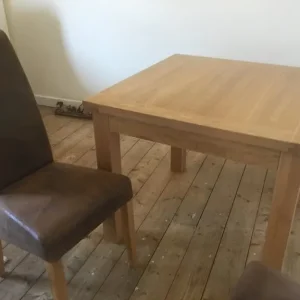 Table and chairs