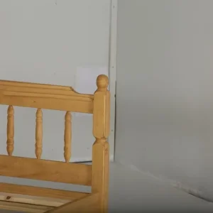 4FT6 Double Bed Waxed Pine Bed Frame - Image 2