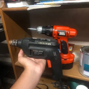 Black and Decker drills